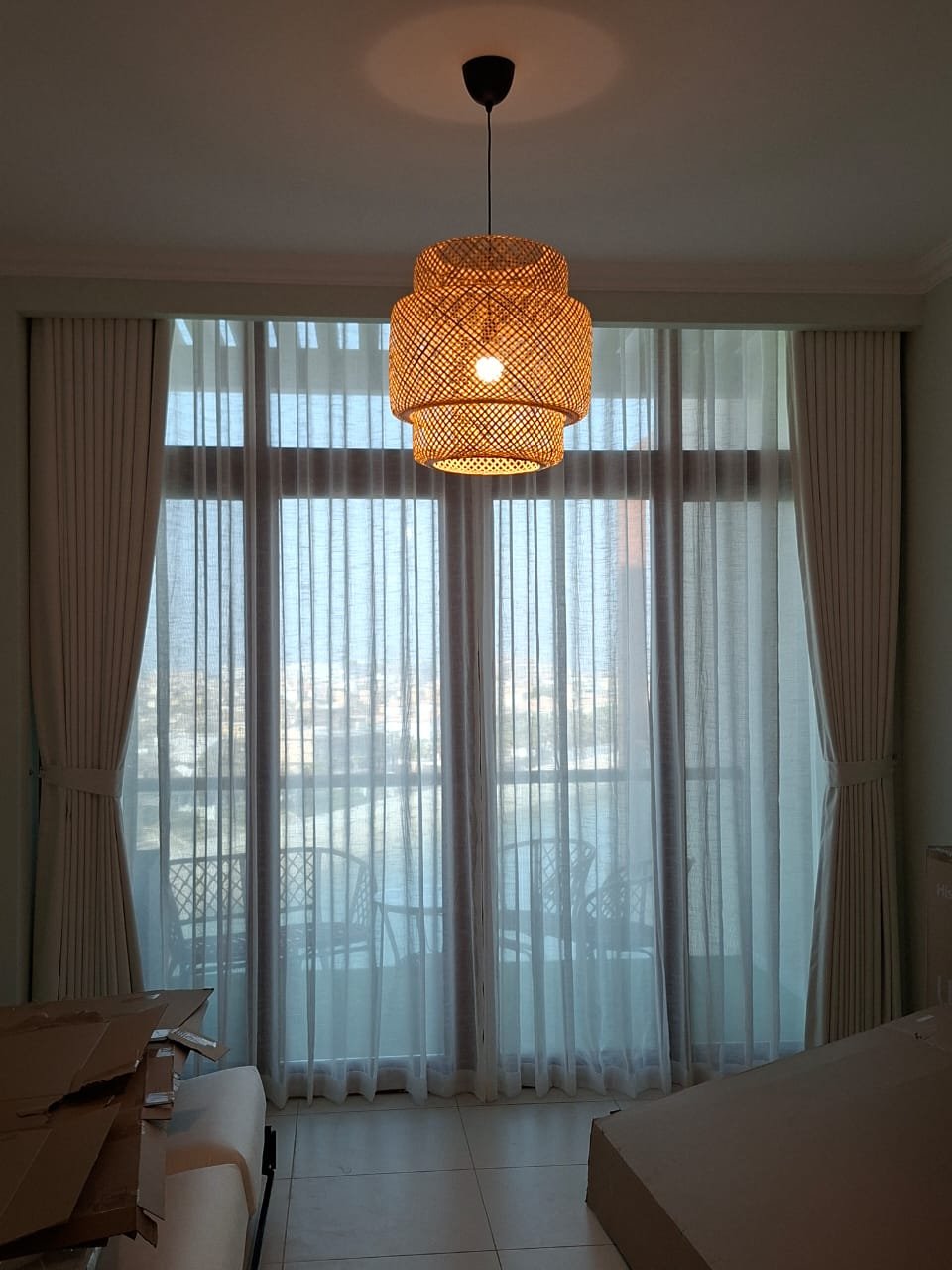 Custom Curtain Installation Dubai