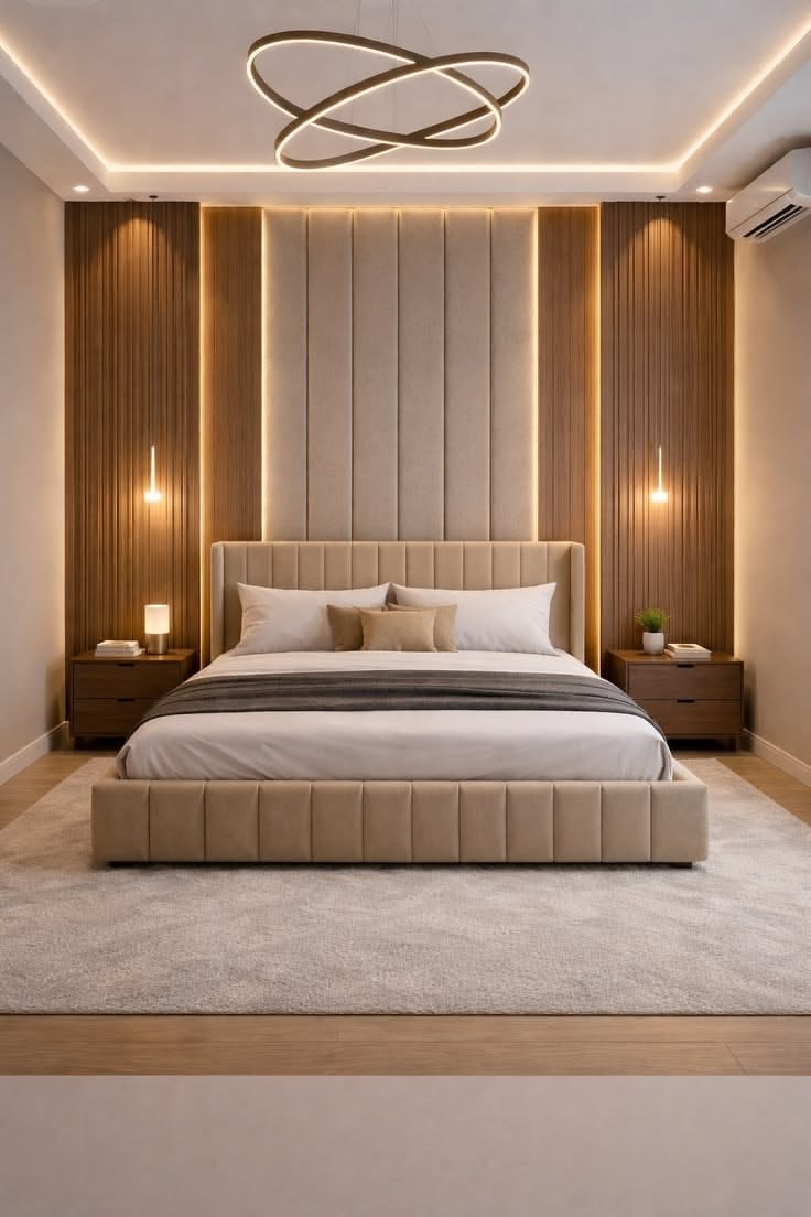Bedroom interior design in Dubai