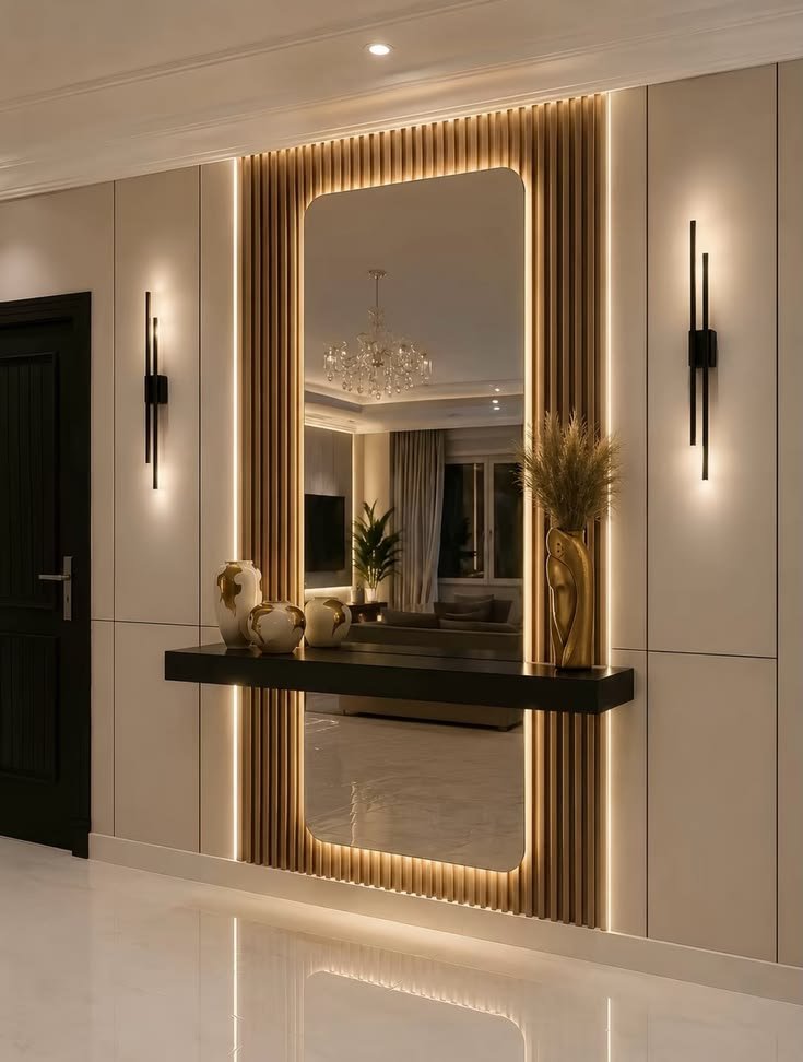 Custom Feature Wall Design Dubai