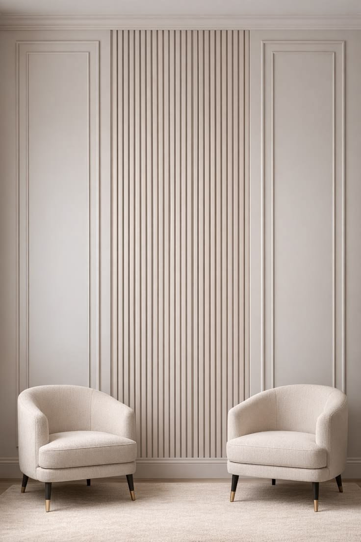 Luxury Feature Wall Interior Dubai