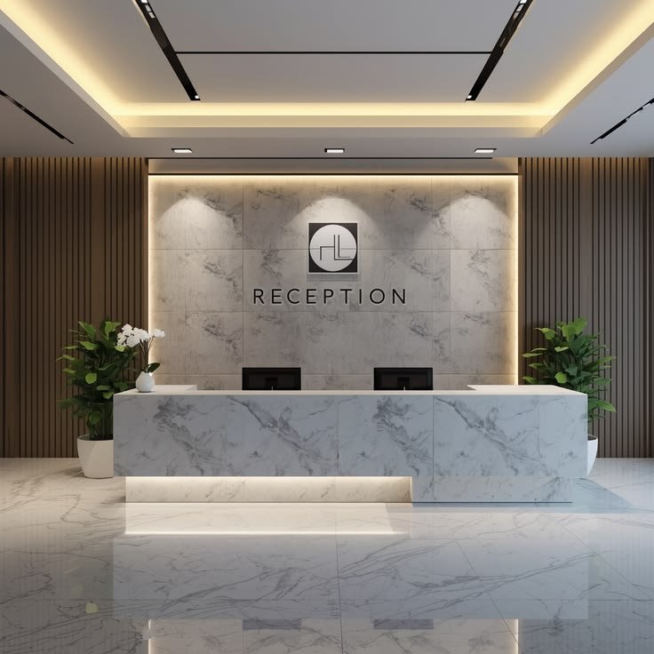 Commercial office interior Dubai