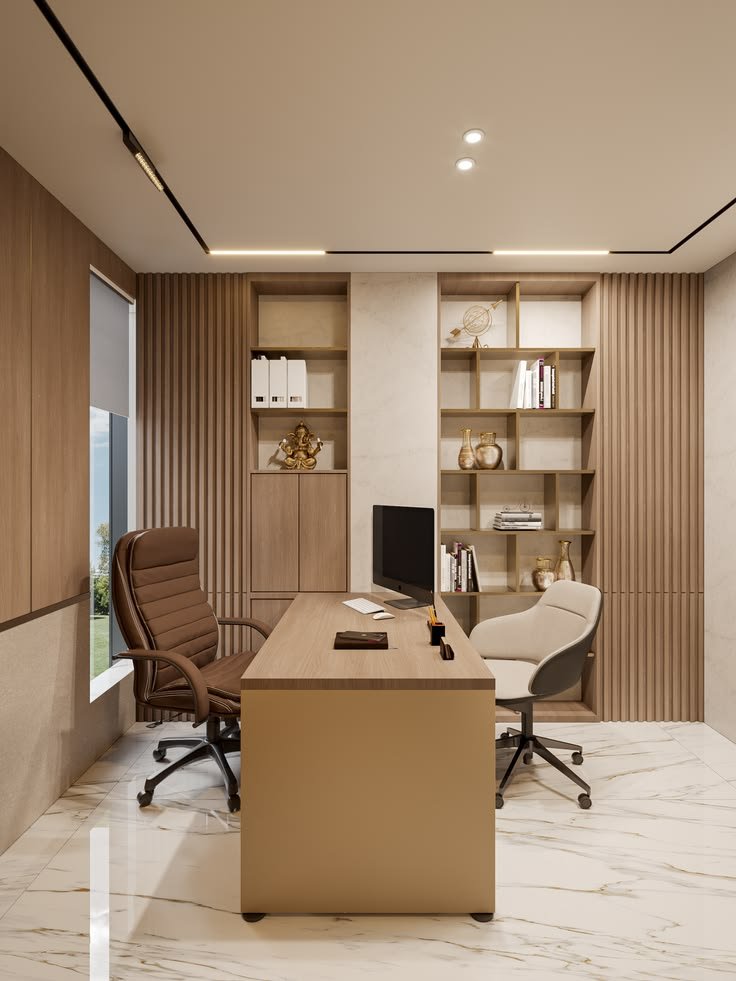 Office finishes flooring ceilings lighting Dubai