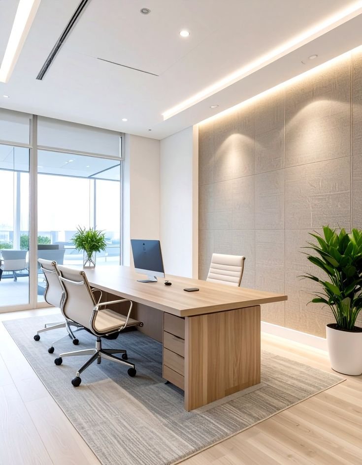 Custom office joinery Dubai